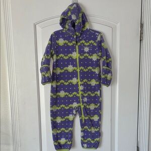 Columbia fleece snowsuit jacket 12-18 months